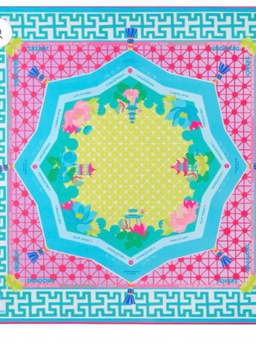 Mahjong mat